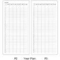 thumbnail image 3 of xianyou-Undated Pocket Weekly Planner Schedule Organizer Agenda Year Month Week Plan A6 Notebook (A6 undated Planner Gray),Small, 3 of 4