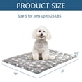 thumbnail image 4 of Alfombrilla reversible para perros Kraser Fancy Crate Pad para perros, 4 of 6