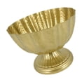 thumbnail image 1 of simhoa French Urn Planter Small Flowerpot Basin Metal Traditional Plant Vase Decorative 23cm Light Gold, 1 of 8