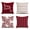 RED,WHITE, variant on Home Decor Throw Pillow Covers 18 X 18 Set Of 4, Geometry Outdoor Square Pillow Cushion Cases, Modern Decorative Pillow Covers For Couch Sofa Bedroom Car