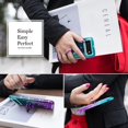 thumbnail image 5 of Silverback for Google Pixel 6 Pro Case with Ring Kickstand Lanyard, Moving Liquid Holographic Sparkle Glitter, Girls, 5 of 5