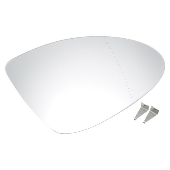 Unique Bargains Right Passenger Side Rearview Mirror Glass Replacement Heated Fit for for Porsche Cayenne 2011-2018