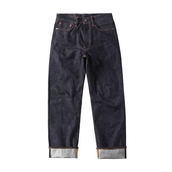 Red Tornado 55501 Relaxed Straight Fit Men‘s Jeans Raw Selvedge Denim Pants Amekaji tzw