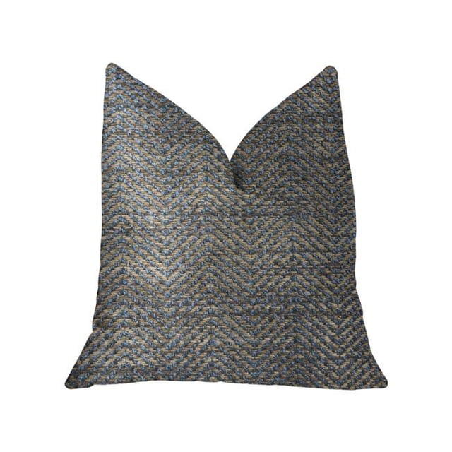 Oreiller de Luxe Everest Vert & Or&44; 20 x 30 Po. Reine
