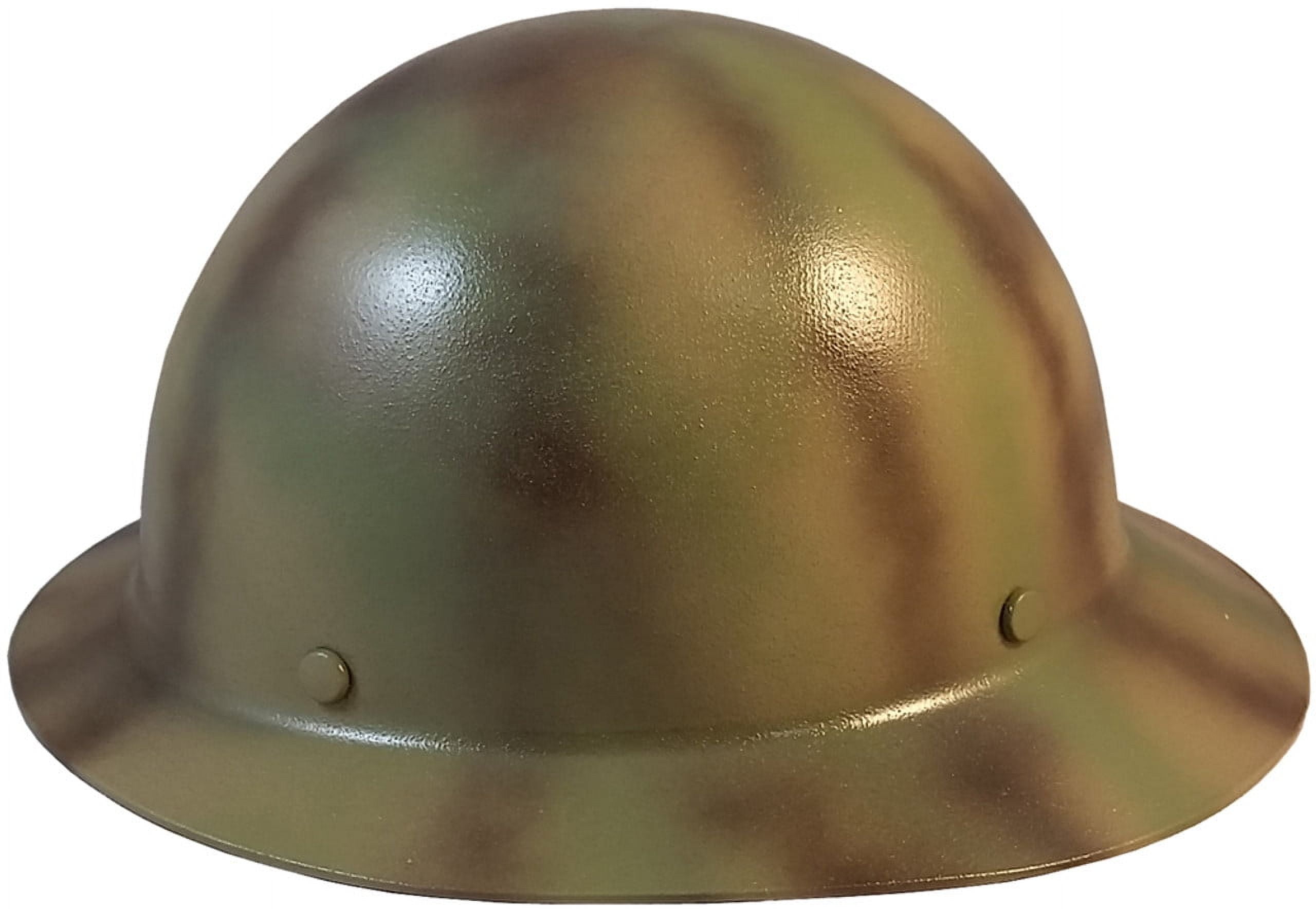 MSA Skullgard Full Brim Hard Hat with FasTrac III Ratchet Suspension - Textured Camo