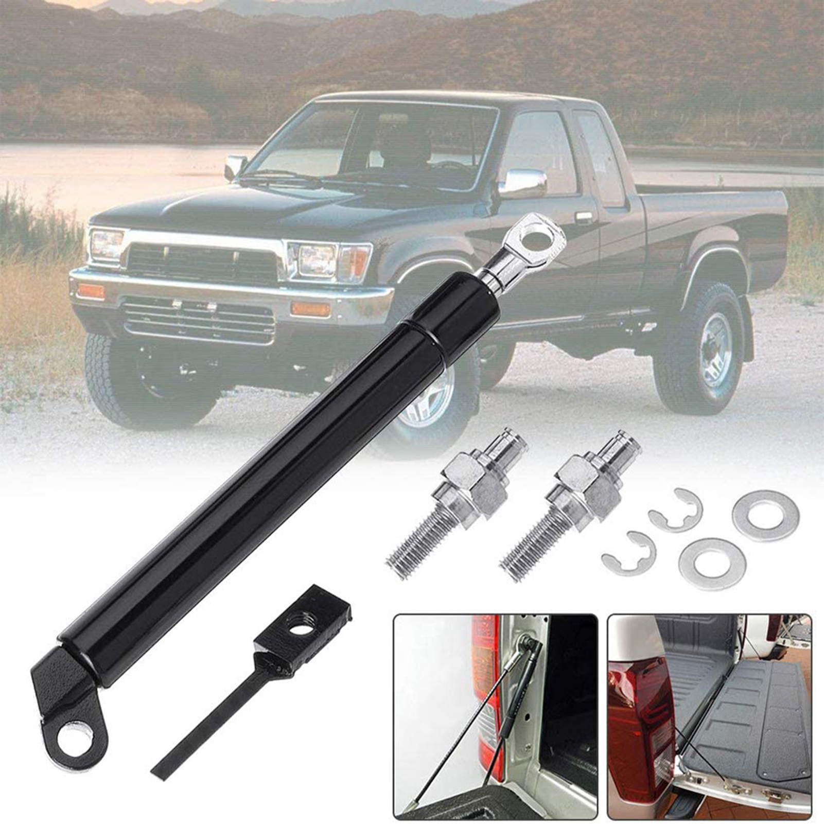 XWQ 1 Set Tailgate Damper Perfect Fitment Easy Installation Load