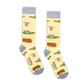 thumbnail image 1 of Calcetines divertidos NOMA Outfitters Beige Friends, 1 of 3