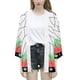 thumbnail image 1 of Anime japonés Demon Slayer: Kimetsu no Yaiba anime periférico capa kimono impresa en 3D Haori (talla única para adecuada para 110-150) (White Butterfly Ninja), 1 of 10