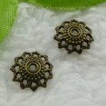 thumbnail image 1 of HOOUN 680 pcs bronze plated bead caps 12x3mm B1048, 1 of 3