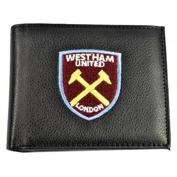 West Ham United FC Portefeuille Brodé Bi-Fold