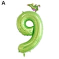 thumbnail image 2 of 40inch 0-9 Number Dinosaur Balloons Easter Jungle Party Birthday Day Decoration, 2 of 10