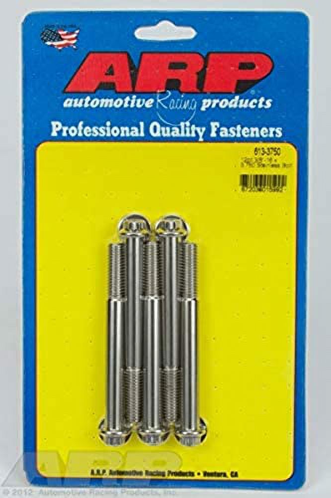 S/S Bolt Kit - 12pt. (5) 3/8-16 x 3.750