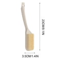 thumbnail image 3 of Qonioi Double Sided Shoe Brush with Handle, Plastic Soft Bristle Cleaning Brush for Shoes, Hanging Hole Space Saving Non-Scratch Scrubber for Sneakers Boots Household Cleaning, 3 of 5