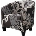thumbnail image 1 of Funda universal para sillas sin brazos, protector de muebles de licra elástica, patrón decorativo para decoración de sala de estar y comedor, diseño antideslizante de alta elasticidad (juego de 1), 1 of 5