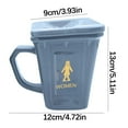 thumbnail image 2 of Taza de cerámica para inodoro en cuclillas | Divertida taza de café de broma con asa de descarga realista | Apto para lavavajillas, regalo de broma duradero para amigos, cumpleaños, Día de los Inocen, 2 of 2