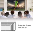 thumbnail image 4 of CNKOO Projector Screen Indoor Outdoor Projector Movie Screen Portable Projection Movie Screen for Home Theater, 4 of 8