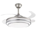 thumbnail image 2 of Lampara Ventilador de Techo LED Genova FG Luxica Lighting Cromo, 2 of 7