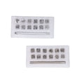 thumbnail image 3 of Leather Stamps,24pcs Leather Stamping Tools Leather Stamping Kit Sign Leather Stamps Unrivaled Performance, 3 of 5