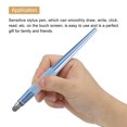 thumbnail image 3 of Unique Bargains Stylus Pens for All Capacitive Touch Screens 2 in 1 Fine Point Disc & Fiber Tips Universal Capacitive Pen, Blue, 3 of 7