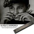 thumbnail image 1 of 12 Tone Harmonica Mouth Organ, Bitrthday Christmas Gift Beginner For Professional Musician, 1 of 8
