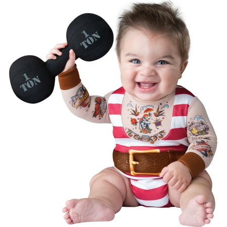 Silly Baby Strongman Infant Halloween Costume, 6-12 Months