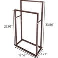 thumbnail image 3 of Towel Rack for Bathroom Storage Freestanding Towel Bar Stand Hand Towel Holder Ladder Drying Rack Bathroom Organizers Accessories for Bath Storage & Hand Towels, 3 of 6