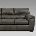 thumbnail image 2 of Roundhill Furniture Tirana Contemporary Fabric Pillow-Top Arm Sectional Sofa in Sequoia Ash, 2 of 4