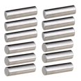 thumbnail image 1 of 2X12 Piezas de Plata Guitarra Eléctrica Pickup Polepiece Cilindro Imán Slug Varillas 18mm CUTICAT Piezas para pastillas de guitarra eléctrica, 1 of 8