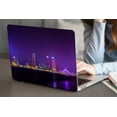 thumbnail image 5 of KSK KAISHEK Hard Case Shell Cover Compatible Newest MacBook Pro 15" with Retina Display Touch ID + Black Keyboard Cover Model: A1707&A1990 (Purple series 0261), 5 of 5