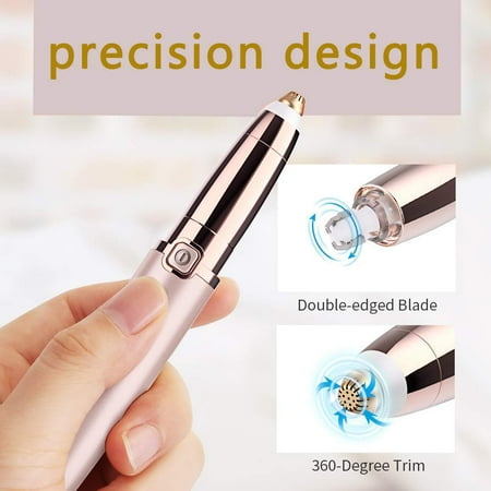 Rechargeable Eyebrow Hair Remover Painless Precision Eyebrow Trimmer Eyebrow Razor Tool For Face Lips Nose Facial Hair Removal For Men Women Walmart Canada