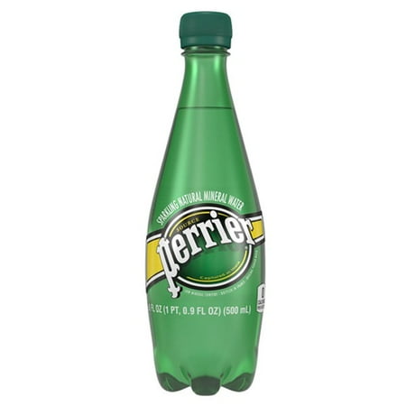 Perrier Sparkling Natural Mineral Water, 16.9 Fl Oz, 24 Count