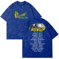 thumbnail image 2 of Feid Ferxxo Europe Fastest Tour Cotton T-Shirt Wash Tee Women Men Short Sleeve Crewneck Tee, 2 of 3