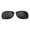 Black - Polarized, variant on Walleva Transition/Photochromic Polarized Replacement Lenses for Maui Jim Hikina Sunglasses