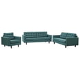 thumbnail image 2 of Modway Empress Sofa, Loveseat and Armchair, Set of 3, Multiple Colors, 2 of 9
