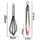 thumbnail image 2 of Juego de 2 utensilios de cocina de cocina, utensilios de cocina resistentes al calor para cocinar con utensilios de cocina antiadherentes, 2 of 5