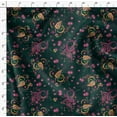 thumbnail image 4 of Soimoi Poly Georgette Fabric Floral & Paisley Printed Fabric 1 Yard 52 Inch Wide, 4 of 5