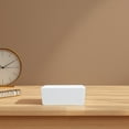 thumbnail image 3 of Dispensador de toallitas de plástico blanco con tapa para baño y almacenamiento de toallitas para bebés Contenedor de toallitas para bebés Estuche de toallitas Estuche de almacenamiento de toallitas, 3 of 7