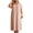 Pink, variant on Jamicy Nightgowns for Women Plus Size Nightgowns Soft Short Sleeve Sleepwear Loose Fitting Plus Size Long Loungewear Nightgown