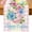 Pink, variant on Easter Table Runner 48 Inches Long for Kitchen Dining, Spring Watercolor Bunny Eggs Flowers Pink Plaid Dresser Scarf Farmhouse, Dining Table Decorations for Wedding/Parties, 13 x 48 In
