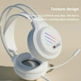 thumbnail image 4 of Auriculares para juegos Auriculares con sonido envolvente de graves Auriculares con cable con micrófono Cancelación de ruido Sonido envolvente virtual 7.1 Unidad de altavoz de 50 mm Adecuado para, 4 of 9