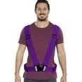 thumbnail image 3 of Dvkptbk Sleeveless Garment Visibility Neon Vest Reflective Belt Vest Fit for Running Cycling Sports Sports Safety, 3 of 5