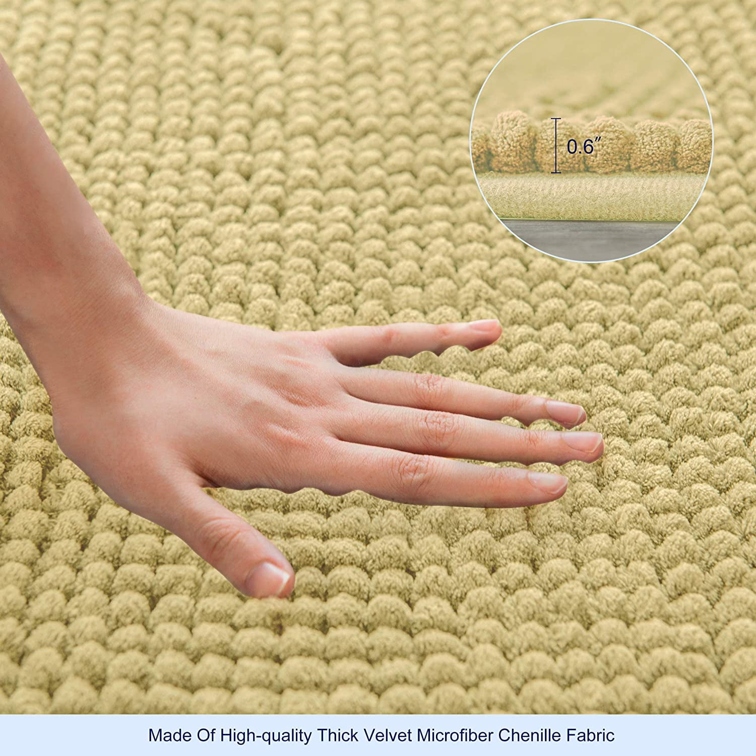 Cushioned™ - Super absorbent bath mat – Sinemo USA