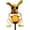 Dog, variant on GreaterGood Colorful Pet Silhouette Solar Powered Garden Stake Light – Glowing Yard and Garden Decor Accent Landscape Lighting