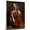 American English Coonhound, variant on Plott Hound Cute Dog Cello Stretched Canvas Size 8x12 – Retro Plott Hound Dog Batter in Action With Cello for Themed Living Room