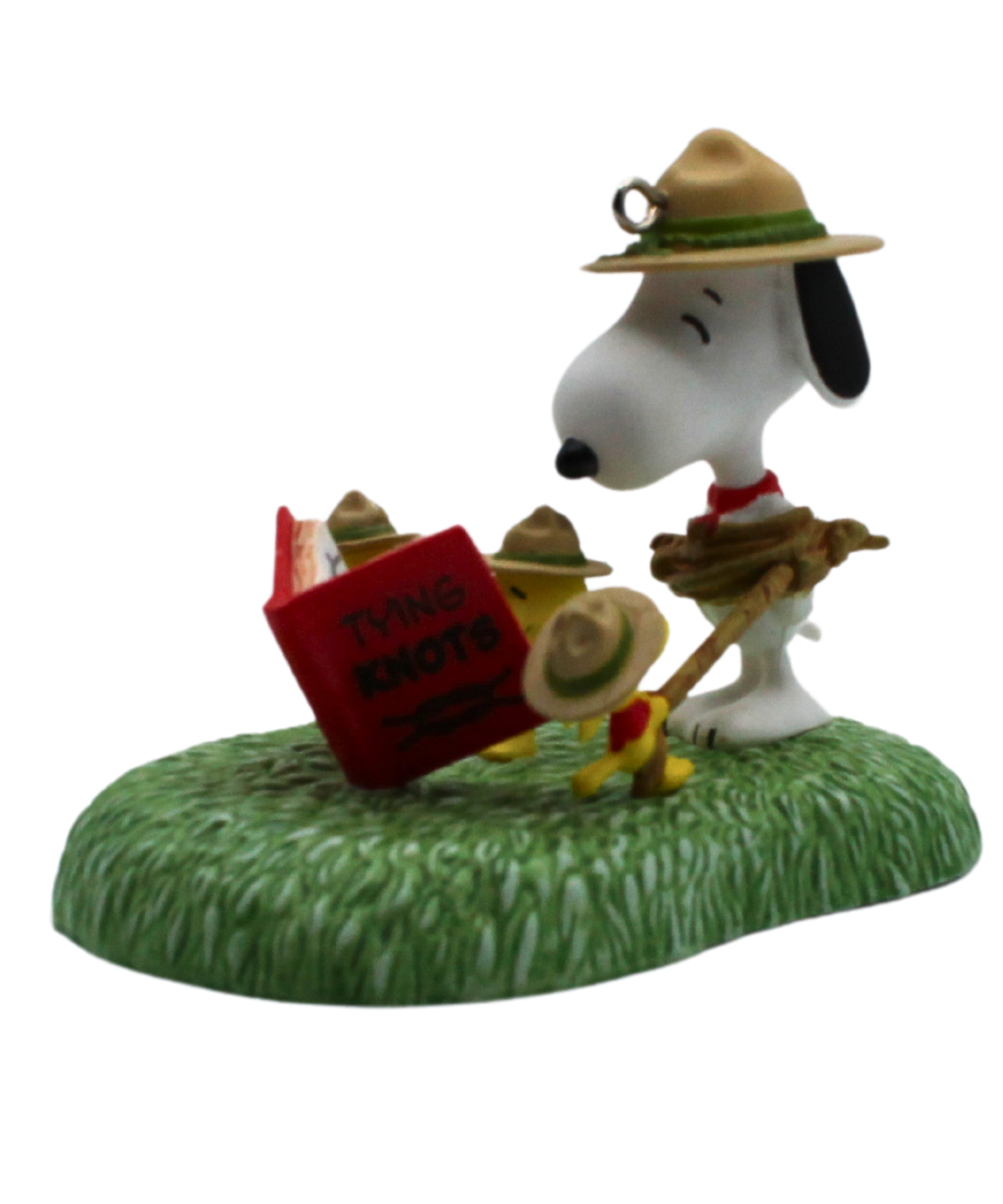 Hallmark Peanuts Snoopy Christmas Ornament, Scoutmaster Rope