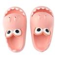 thumbnail image 2 of Pantuflas de dibujos animados sandalias de baño con punta abierta color brillante EVA antideslizante suela gruesa suave para niños para fiesta en la playa ANGGREK  Otros, 2 of 8