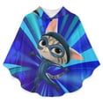thumbnail image 2 of Super Kitties Kids Wearable Blanket Flannel Poncho Warm Cozy Shawl Blanket, Plush Cape Wrap for Boys Girls, 2 of 7