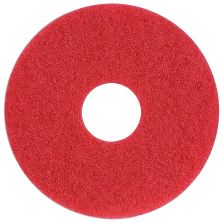 Sanico MVP Lead Off Premium Red Buff 12" Floor Pad (Box of 5)