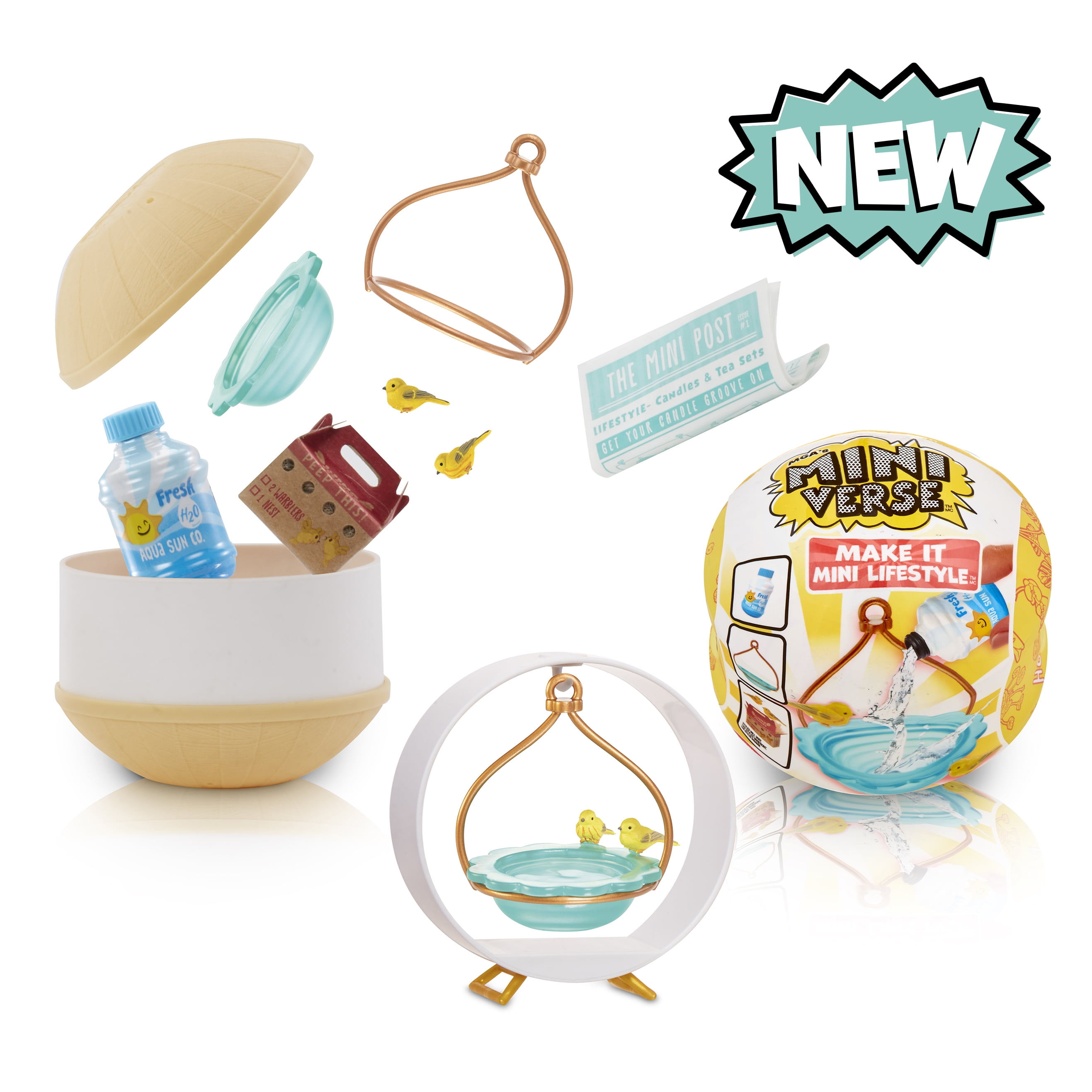Mini Brands Create Botanical Garden Capsule, Novelty Unbox