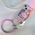 thumbnail image 3 of Xinyolin Phone Hanging Ring Universal Multipurpose Round Wearable Anti-drop Keychain Soft Silicone Mobile Phone Lanyard Strap Anti-lost Bracelet for Outdoor Sports, 3 of 8